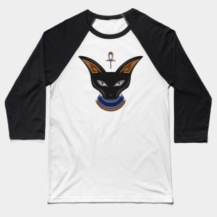 Bastet Figure (3) Baseball T-Shirt